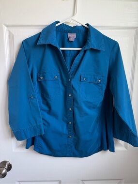 Laura Scott Button-down Blouse
